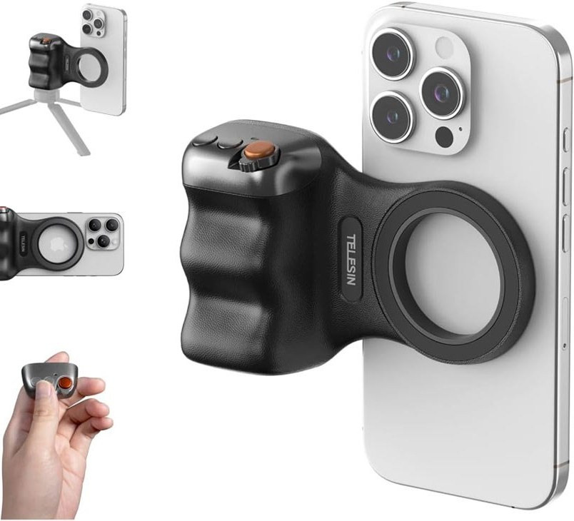 دسته شاتر مغناطیسی TELESIN Fun Shot Magnetic grip 2